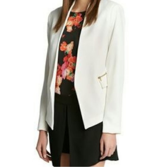 Robert Rodriguez Jackets & Blazers - Robert Rodriguez White Crepe Blazer Size 10 NWT
